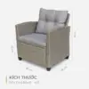 Bộ Sofa Mây Nhựa Versailles 17 Bộ Sofa Mây Nhựa Versailles