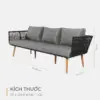 Bộ Sofa Dây Rope Luarca Made4Home