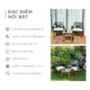 Bộ Bàn Ghế Dây Rope Lucena