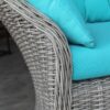 Bộ Bàn Ghế Xoay Mây Nhựa Cesena