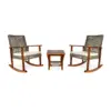 Bộ Bàn Ghế Bập Bênh Dây Rope Arched