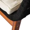 Ghế bập bênh Dây Rope Lucerne - đen