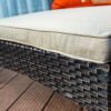 Ghế Mây Nhựa Imperial - Thiết kế công thái học, khung sắt sơn tĩnh điện.
