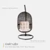 Xích Đu Đơn Chester Single – Thư giãn chuẩn sang, bền vững theo năm tháng