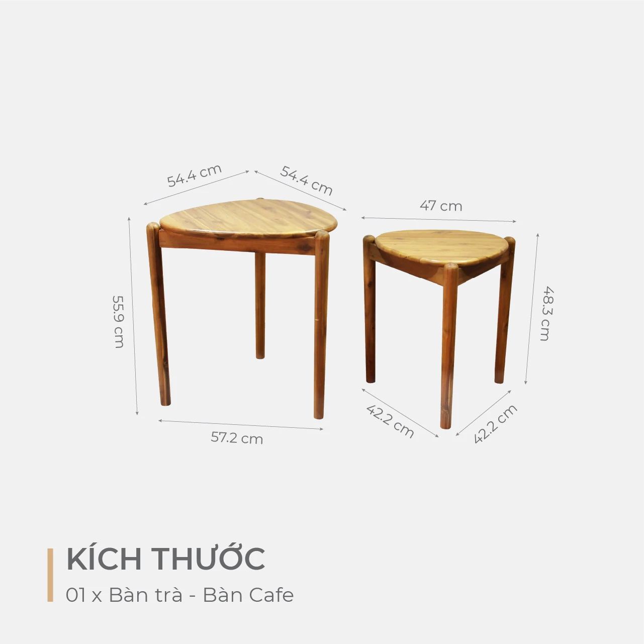 Bàn Trà - Bàn Cà Phê - Set of 2 16 Bàn Trà - Bàn Cà Phê - Set of 2