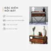 Bàn Trang Trí Nội Thất - Bàn Dựa Tường - Bàn Chân Quỳ 11 Bàn Trang Trí Nội Thất - Bàn Dựa Tường - Bàn Chân Quỳ
