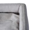 Giường Sofa Hình Chữ Nhật Cho Chó Mèo – Vải Teddy Trắng Kem