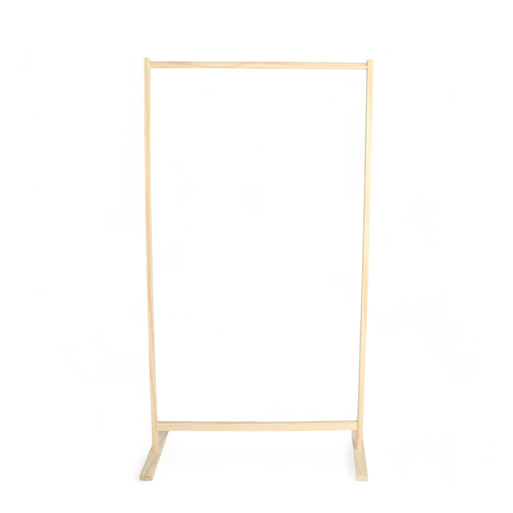 Giá treo quần áo gỗ thông 2 Giá treo quần áo gỗ thông - Ảnh 2