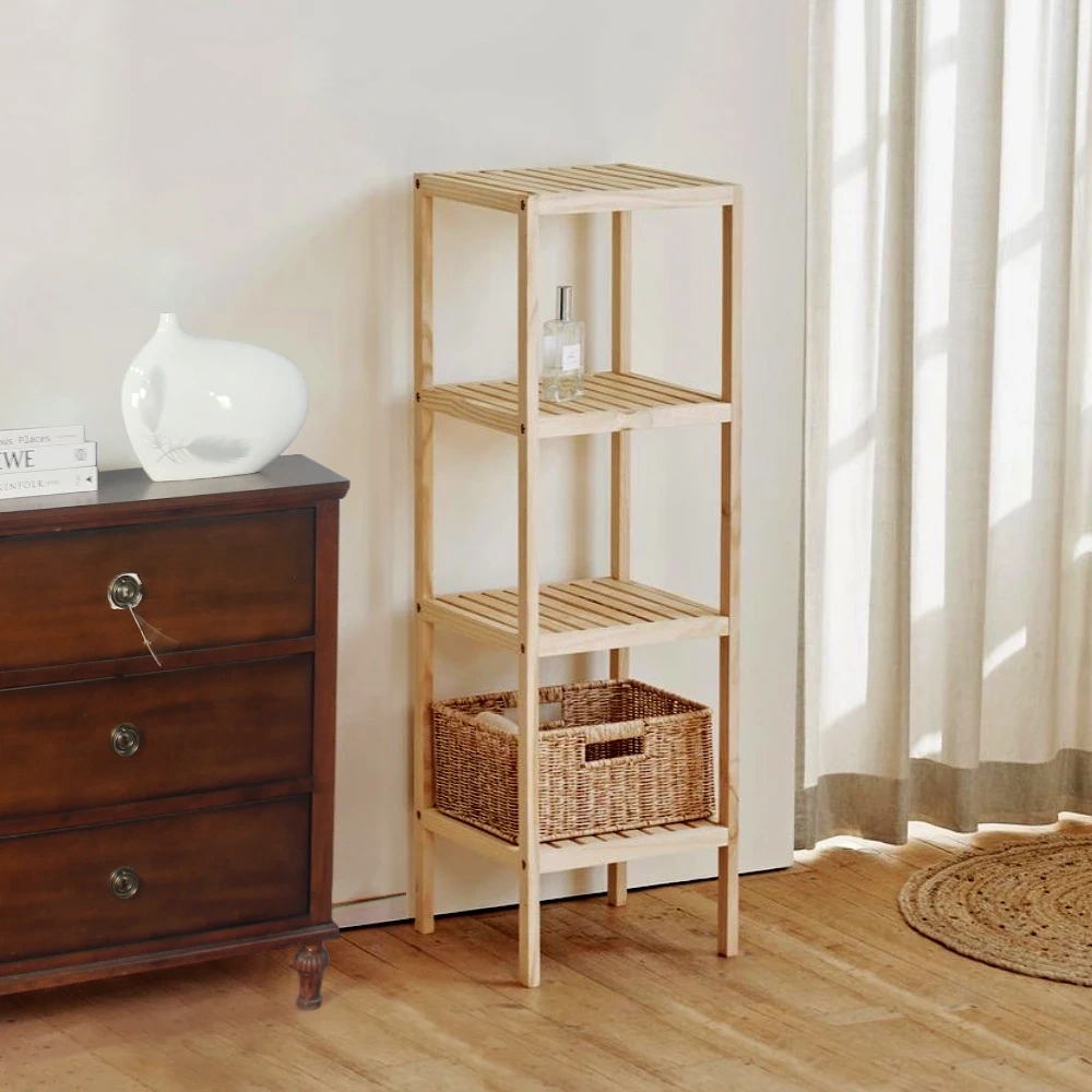 Kệ Đa Năng 4 Tầng Gỗ Thông 6 Kệ Đa Năng 4 Tầng Gỗ Thông - Ảnh 6