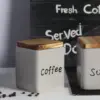 Hũ Gốm Sứ Đựng Thực Phẩm LOTUS (Coffee - Tea - Sugar) 12 Hũ Gốm Sứ Đựng Thực Phẩm LOTUS (Coffee - Tea - Sugar)