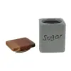 Hũ Gốm Sứ Đựng Thực Phẩm LOTUS (Coffee - Tea - Sugar) 10 Hũ Gốm Sứ Đựng Thực Phẩm LOTUS (Coffee - Tea - Sugar)