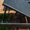 Ghế Nằm Hồ Bơi Mây Nhựa Faro