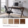 Bàn làm việc Bertha - Gỗ MDF chống trầy, có hộc tiện lợi 12 Bàn Chữ X Bertha