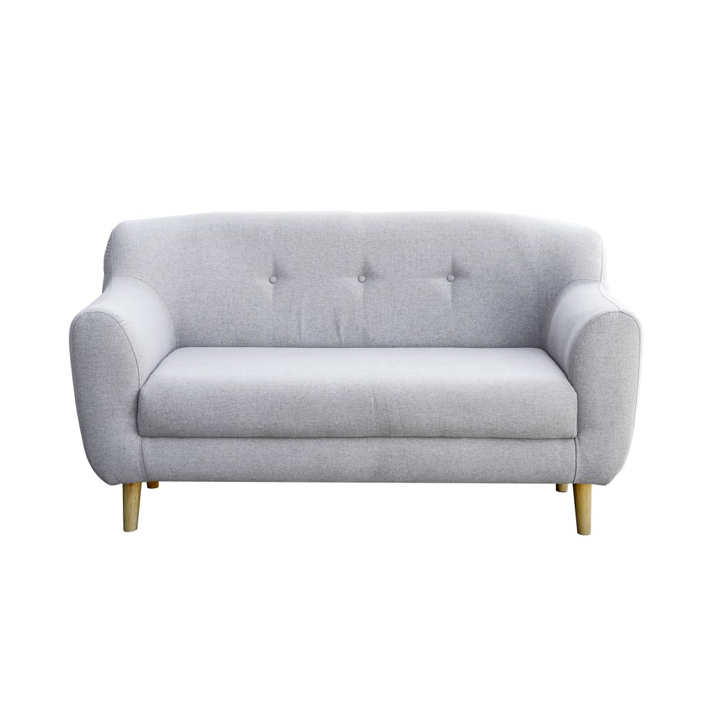 Sofa Agnes 1m4 – Ghế Sofa Nhỏ Gọn, Nệm Êm, Khung Gỗ Tự Nhiên