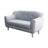 Sofa Agnes 1m4 – Ghế Sofa Nhỏ Gọn, Nệm Êm, Khung Gỗ Tự Nhiên
