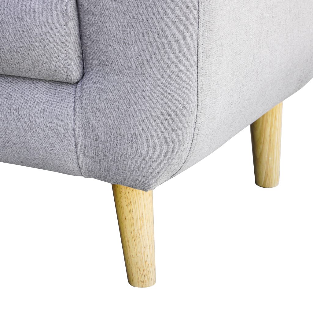 Sofa Agnes 1m4 – Ghế Sofa Nhỏ Gọn, Nệm Êm, Khung Gỗ Tự Nhiên