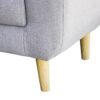 Sofa Agnes 1m4 – Ghế Sofa Nhỏ Gọn, Nệm Êm, Khung Gỗ Tự Nhiên