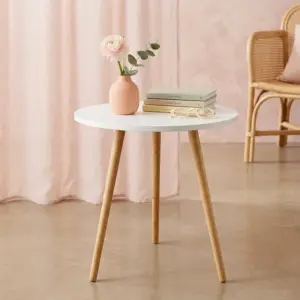 Bàn tròn phòng khách - Bàn đơn đa năng