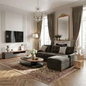 Home 74 Ghế Sofa Góc Iniguez
