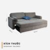 Bộ Sofa Emeril - Grey (Ghế 2) 14 Bộ Sofa Emeril - Grey (Ghế 2)
