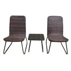 Bộ Bàn Ghế Mây Nhựa Stickel 2 Bộ Bàn Ghế Mây Nhựa Stickel - Ảnh 2