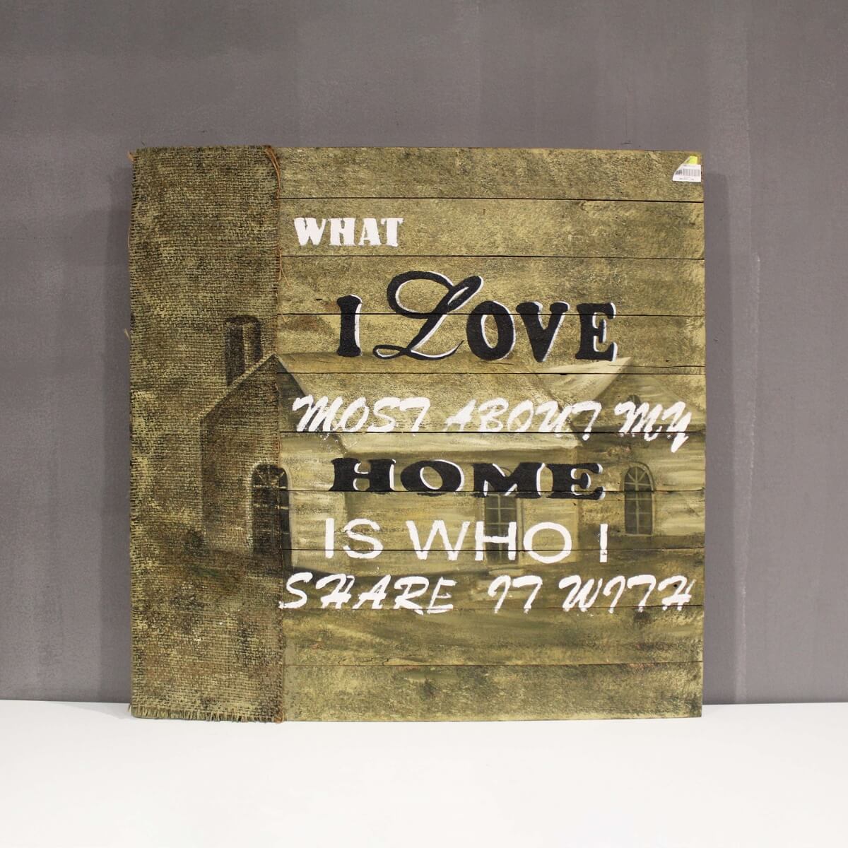 Tranh Pallet What I Love WOO-019 1 Tranh Pallet What I Love WOO-019