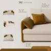 Ghế Sofa Giường Clara – Sofa 2 Trong 1 Nhỏ Gọn Đa Năng 11 Ghế Sofa Giường Clara – Sofa 2 Trong 1 Nhỏ Gọn Đa Năng