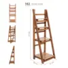 Kệ chữ A gỗ tràm Caley - màu nâu
