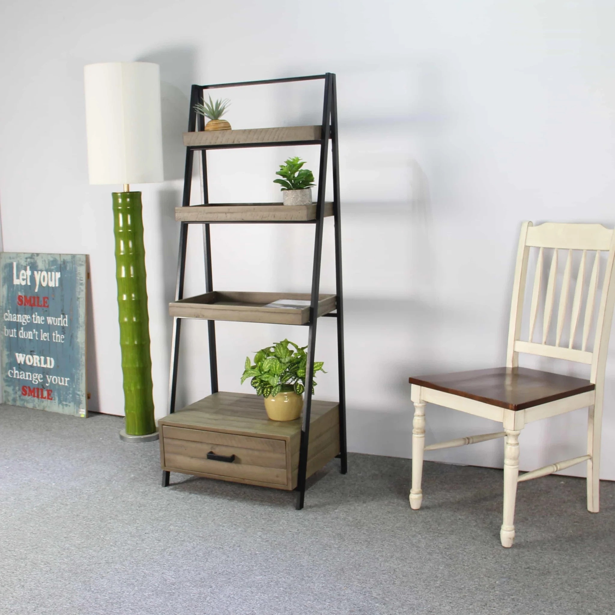 Giá sách 4 tầng gỗ keo 4 Giá sách 4 tầng gỗ keo - Ảnh 4