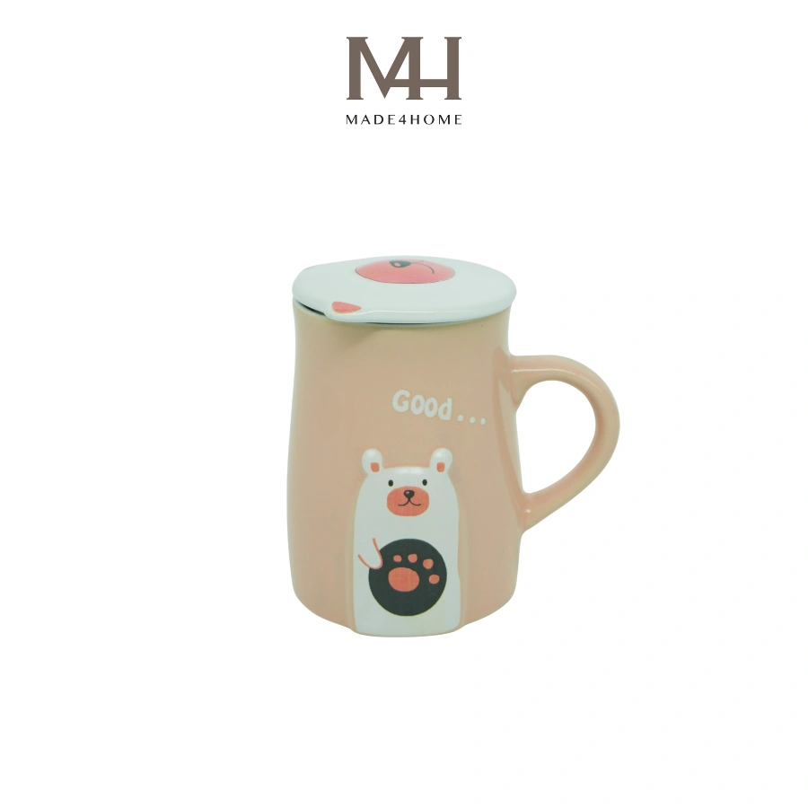Ly Cốc Sứ Manasi - Hồng 10 Ly Cốc Sứ Manasi - Hồng