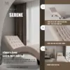 Ghế thư giãn Serene- Khung gỗ dầu, nệm cao cấp ôm trọn cơ thể.