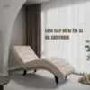 Ghế thư giãn Serene- Khung gỗ dầu, nệm cao cấp ôm trọn cơ thể.