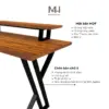 Bàn Làm Việc Bricen Gỗ MDF Chân Sắt – Thiết Kế Hiện Đại, Có Kệ Laptop 8 Bàn Làm Việc Bricen Gỗ MDF Chân Sắt – Thiết Kế Hiện Đại, Có Kệ Laptop