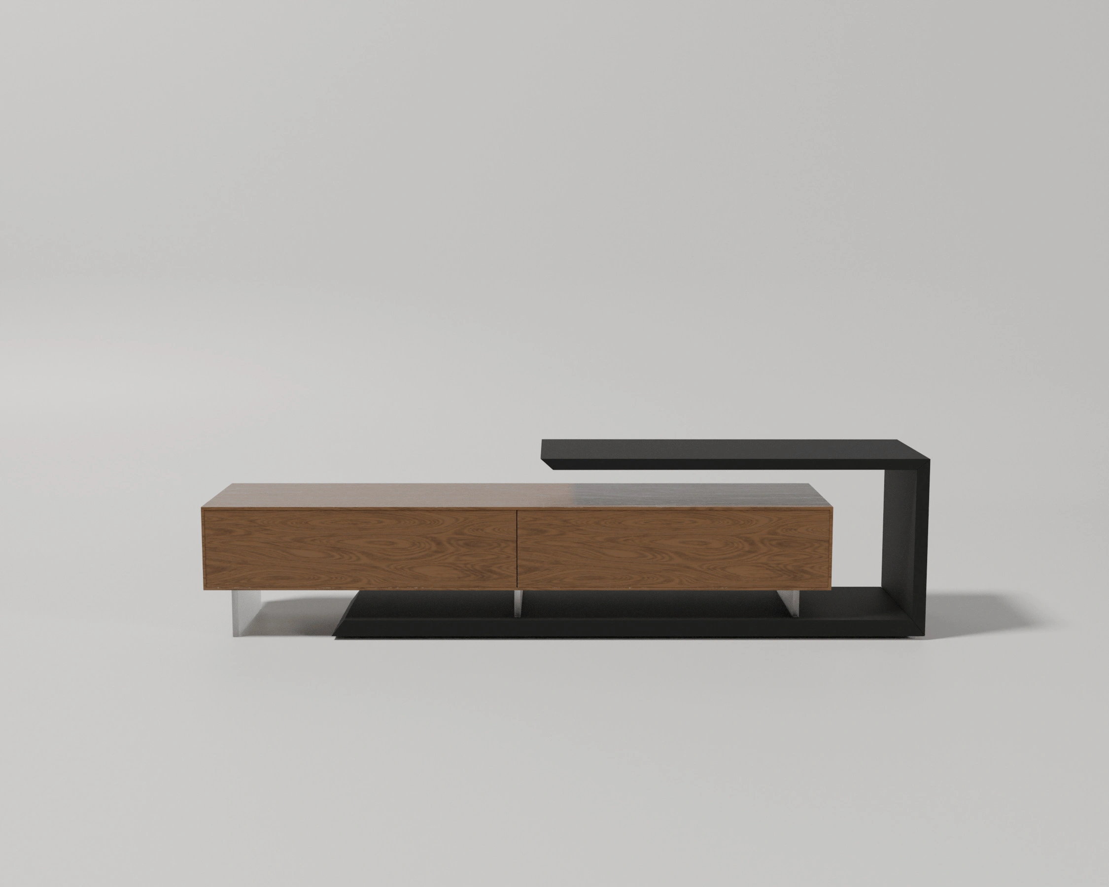 Kệ tivi hiện đại NOCTURNE – Gỗ MDF phủ veneer sồi chống trầy