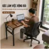 Bàn Làm Việc Gấp Gọn Bruno 120x60 – Thiết Kế Tiện Lợi, Chân Sắt Chắc Chắn, Mặt Gỗ MDF Cao Cấp 22 Bàn Làm Việc Gấp Gọn Bruno 120x60 – Thiết Kế Tiện Lợi, Chân Sắt Chắc Chắn, Mặt Gỗ MDF Cao Cấp