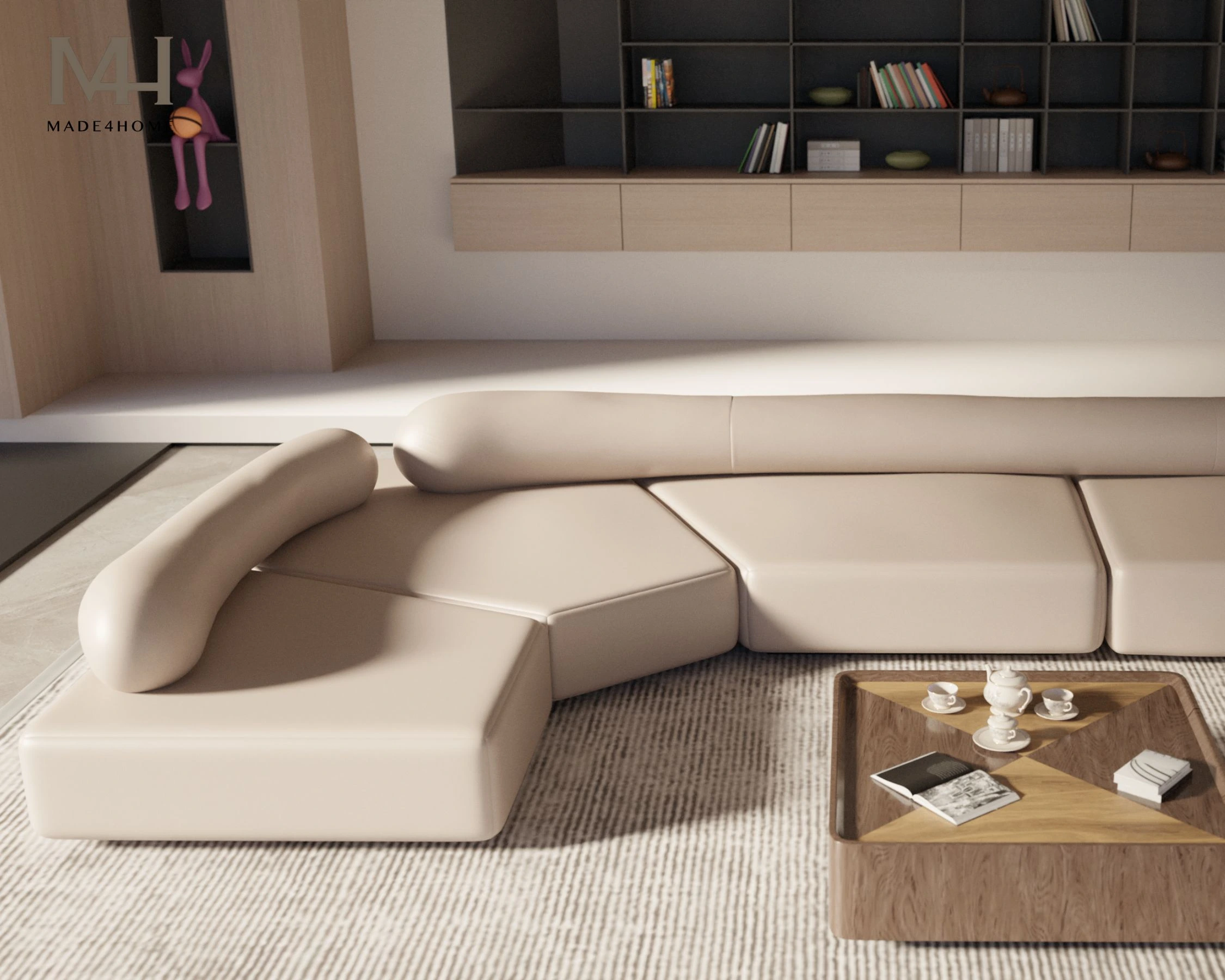 SOFA L-ART – Tuyệt Tác Sofa Góc L Da Cao Cấp - Thiết kế độc đáo 4 SOFA L-ART – Tuyệt Tác Sofa Góc L Da Cao Cấp - Thiết kế độc đáo - Ảnh 4