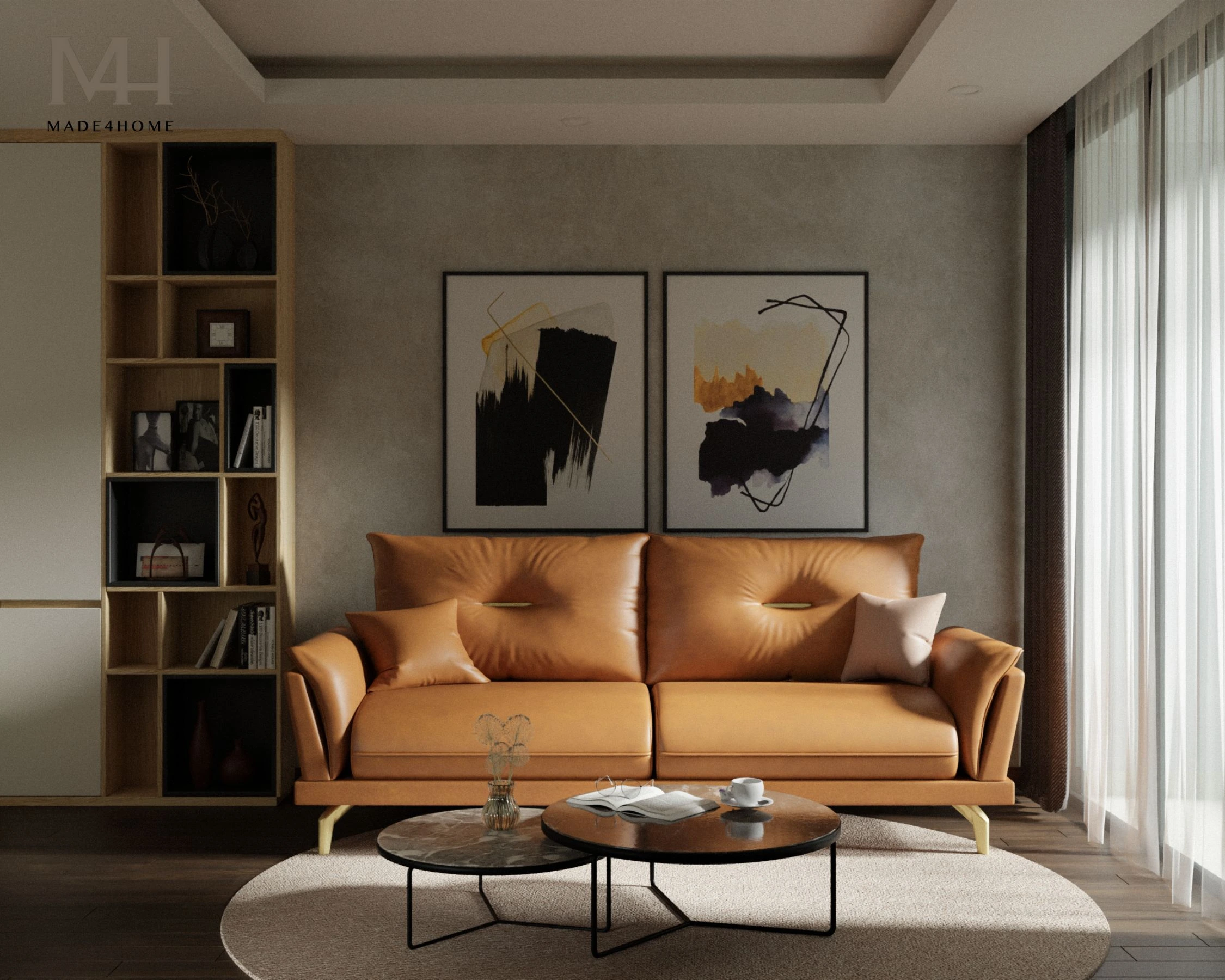Sofa Somiya – Sofa giả da cao cấp khung gỗ tự nhiên phong cách hiện đại 14 Sofa Somiya