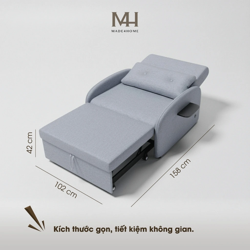Sofa Giường Đa Năng EBern – Gọn Nhẹ, Tiện Ích, Sống Thoải Mái Mỗi Ngày 17 Sofa Giường Đa Năng EBern – Gọn Nhẹ, Tiện Ích, Sống Thoải Mái Mỗi Ngày - Ảnh 17