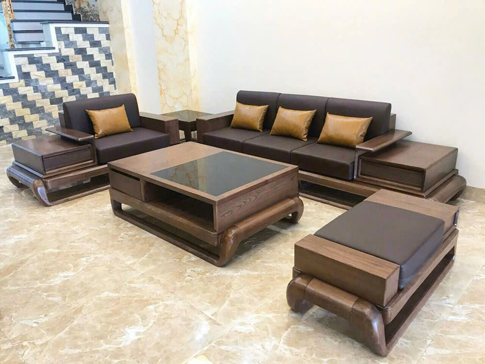 Bàn ghế gỗ óc chó Bàn ghế gỗ óc chó