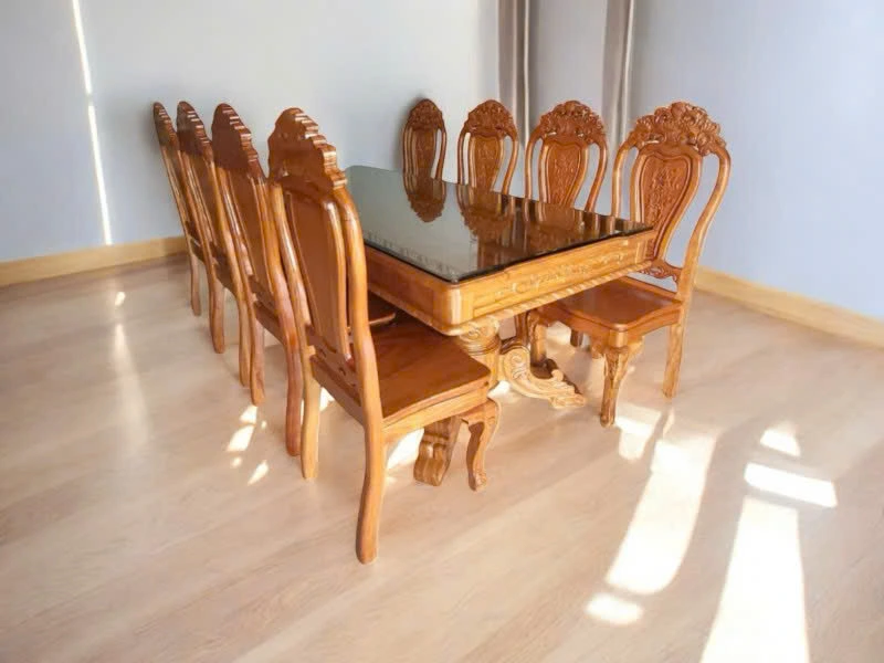 Bàn ghế gỗ sồi