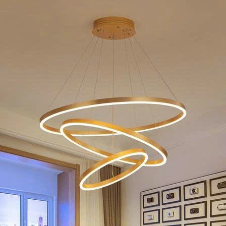 Đèn thả tròn LED hiện đại Đèn thả tròn LED hiện đại