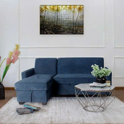 Sofa có tính năng kéo ra dễ dàng, biến thành giường ngủ tiện lợi Sofa có tính năng kéo ra dễ dàng, biến thành giường ngủ tiện lợi