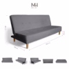 Ghế Sofa Bed Godwin – Gập Mở Tiện Lợi, Chất Liệu Cao Cấp. 7 Ghế Sofa Bed Godwin – Gập Mở Tiện Lợi, Chất Liệu Cao Cấp.
