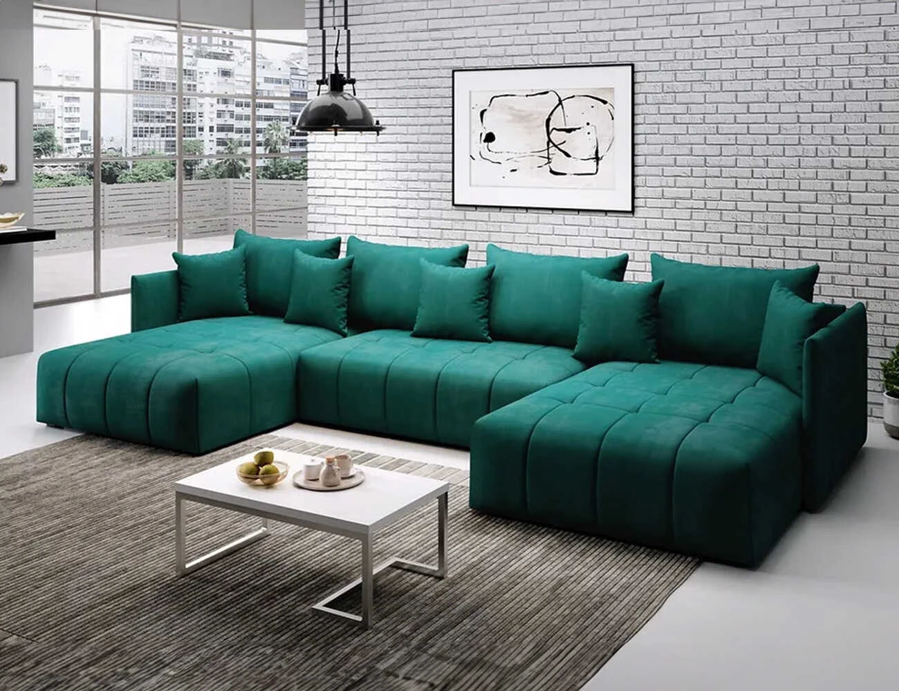 Kích Thước Sofa Chuẩn Cho Mọi Không Gian – Chọn Sao Cho Đẹp, Đúng & Đủ? 7 Ghế Sofa chữ U