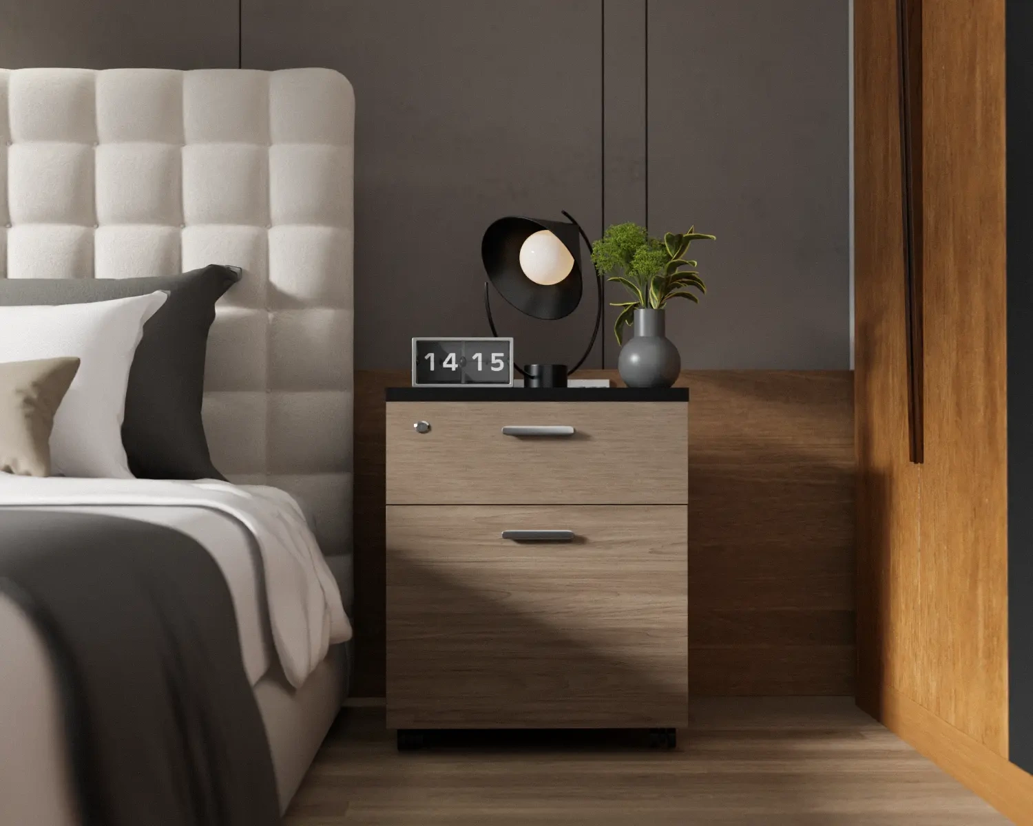 Kệ (Tab) đầu giường 02 ngăn M4H Kệ (Tab) đầu giường 02 ngăn M4H