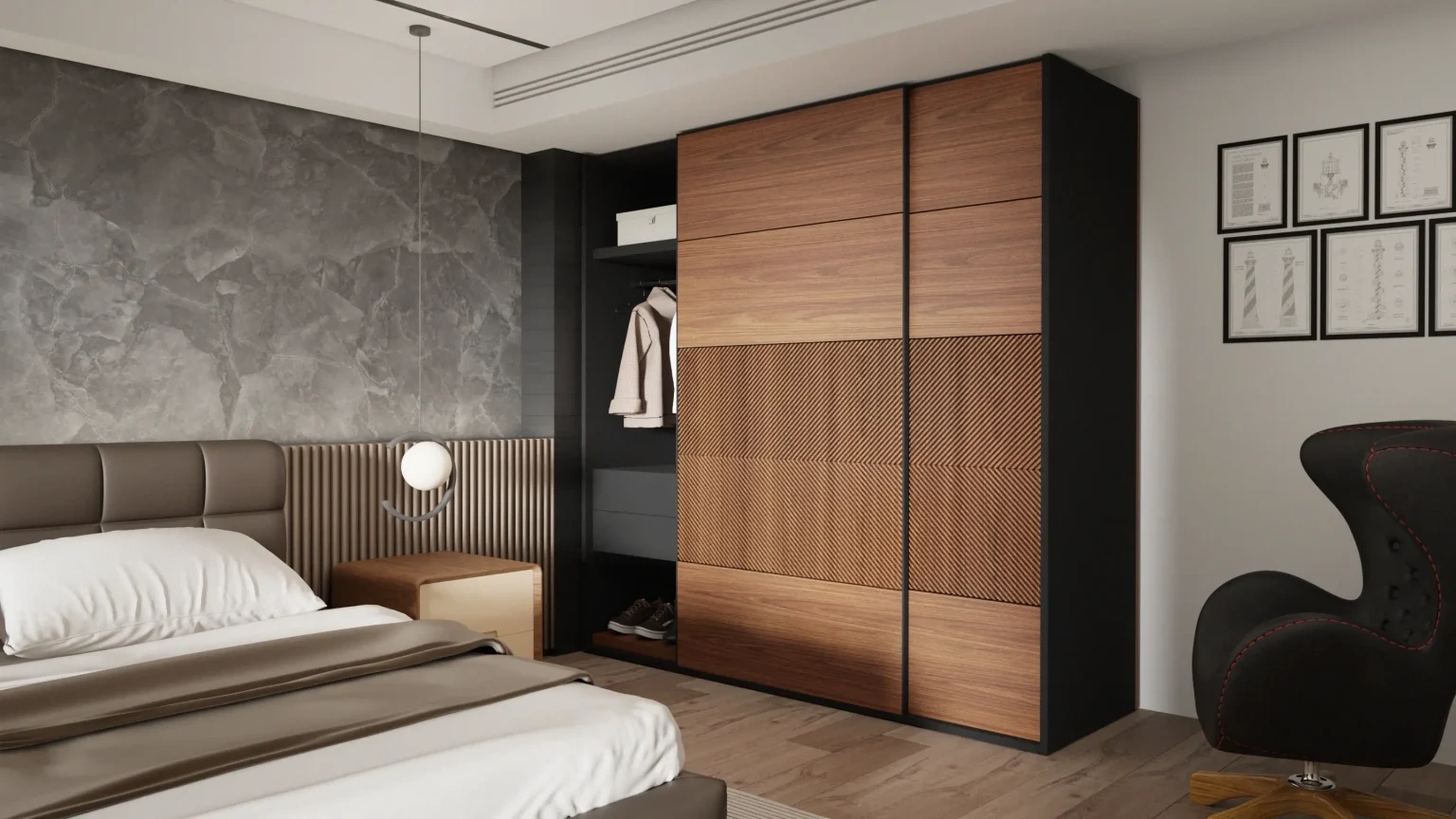 Tủ quần áo Lumiére Wardrobe Tủ quần áo Lumiére Wardrobe