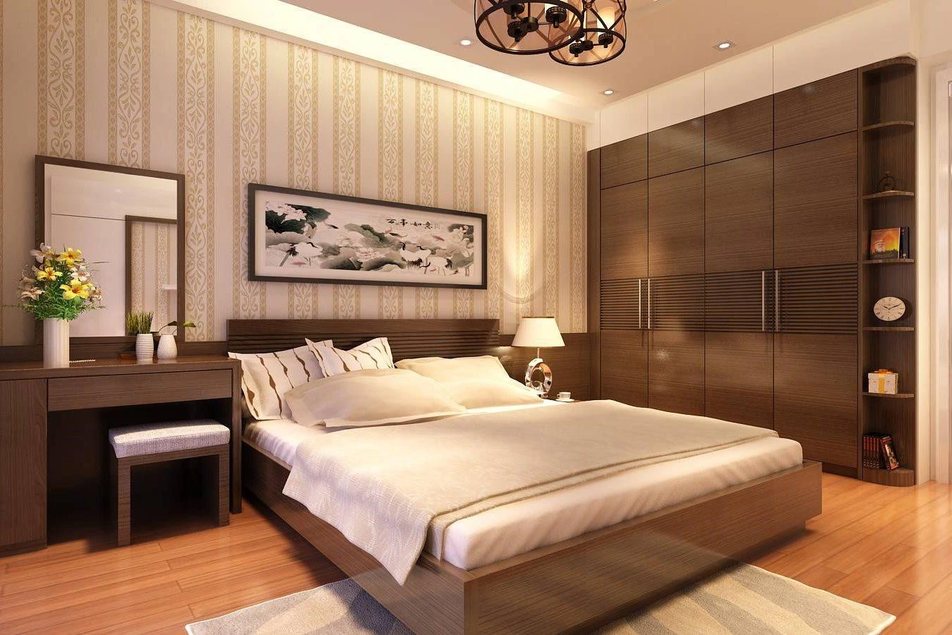 Những nguyên tắc vàng khi bố trí gương bàn trang điểm trong phòng ngủ