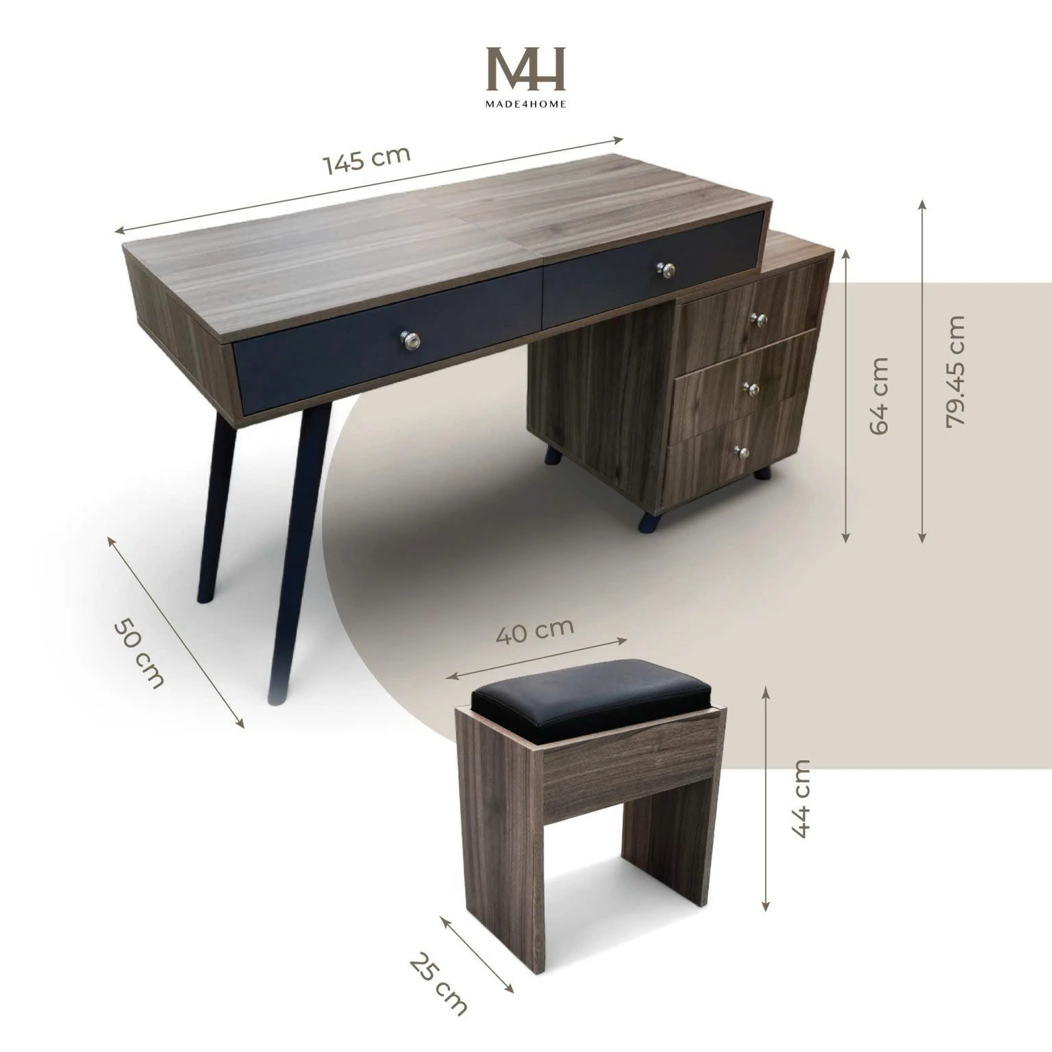 Bàn trang điểm đẹp Orla – Made4Home Bàn trang điểm đẹp Orla – Made4Home