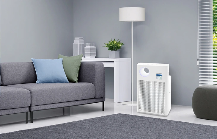 Sử dụng máy lọc không khí hoặc máy ozon Sử dụng máy lọc không khí hoặc máy ozon
