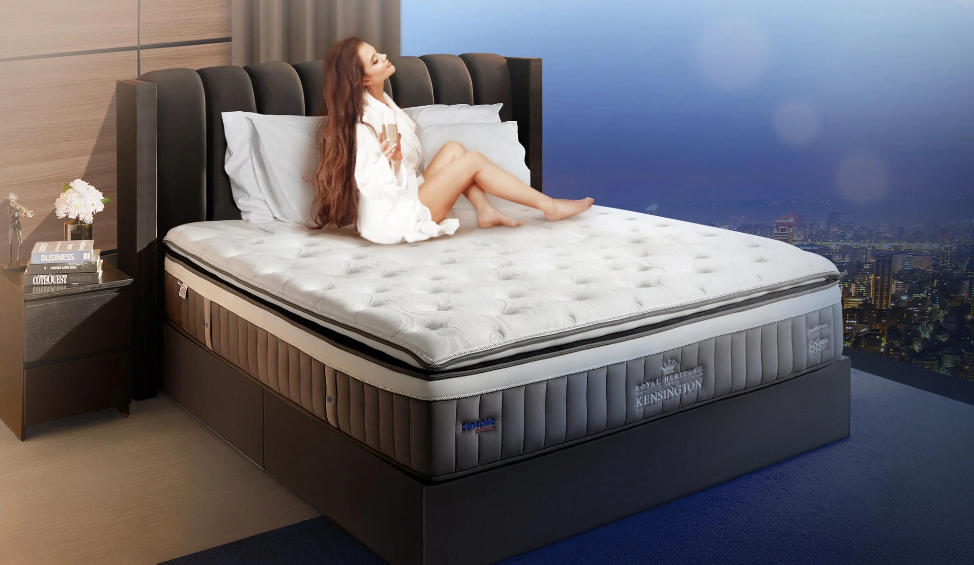 Đệm lò xo Dunlopillo mềm mại êm ái